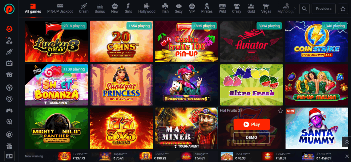 pin up slots